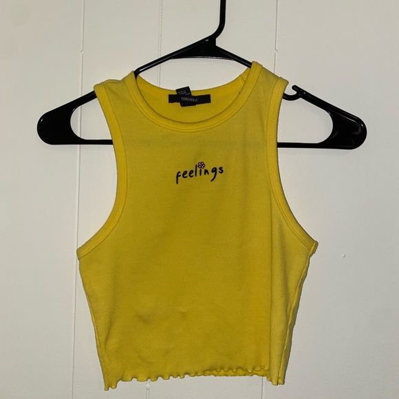 YELLOW TANK CROP - Picture 2 of 3